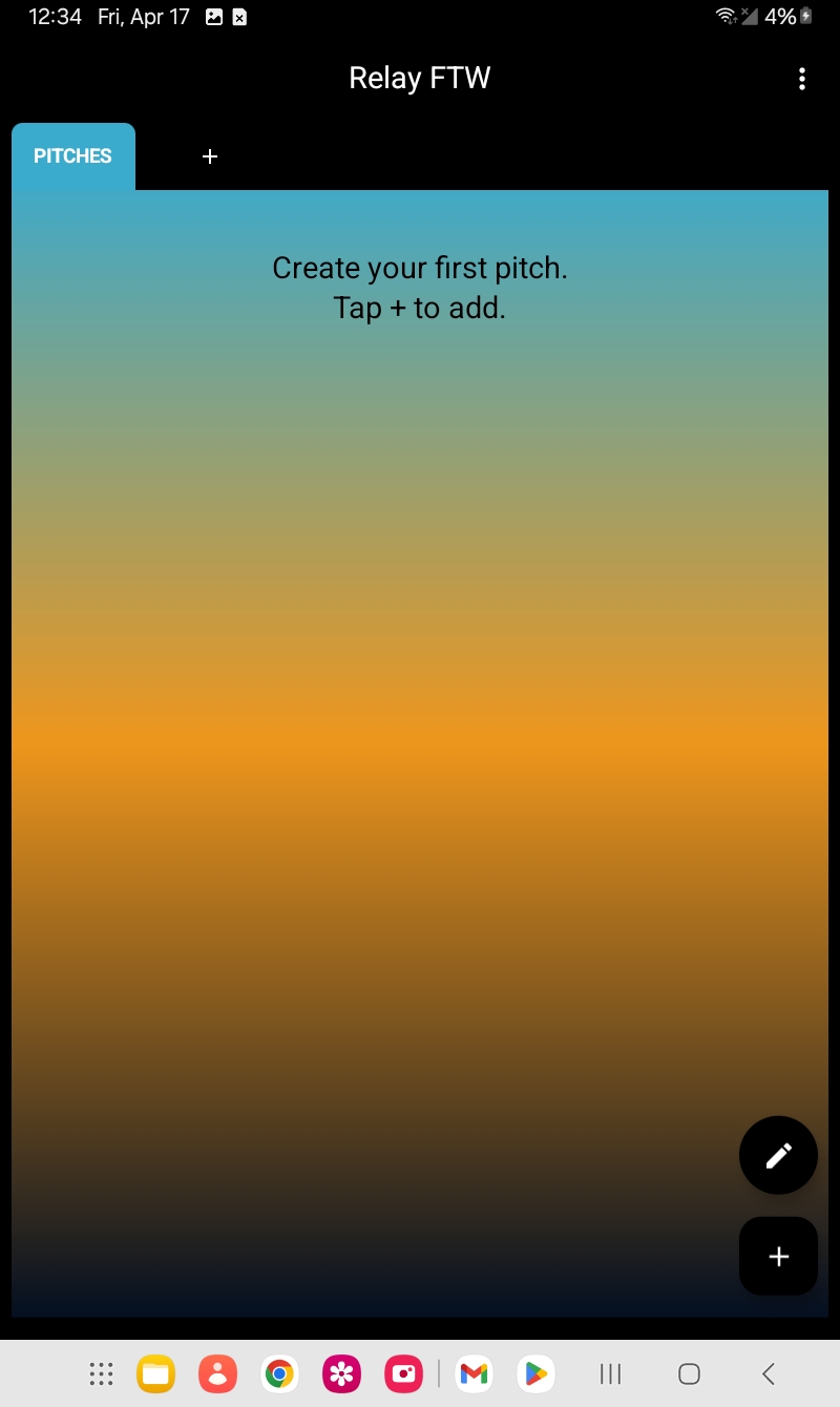 Step 3: Add Pitch Screen